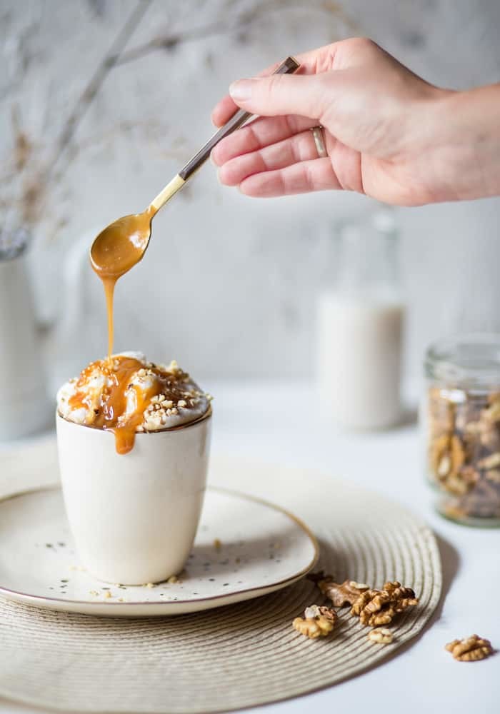 Inka with peanut&maple syrup